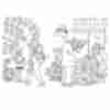 Карикатура  про чоловіків, жінок та книги